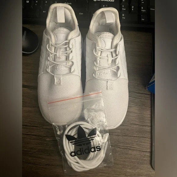 Unisex Adidas OrthoLite tennis shoes Size 10K (toddler) White - Picture 2 of 6